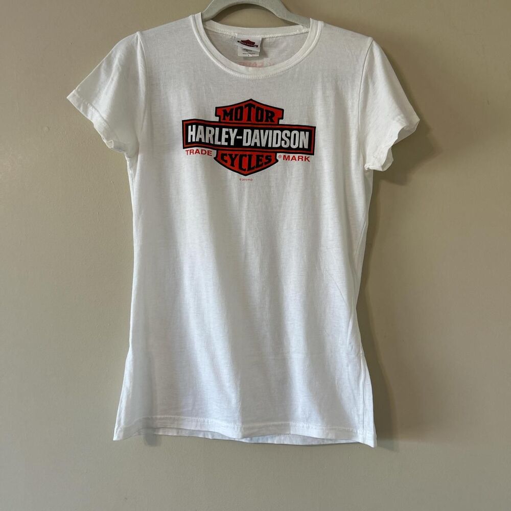 Harley-davidson Women's White T-shirt